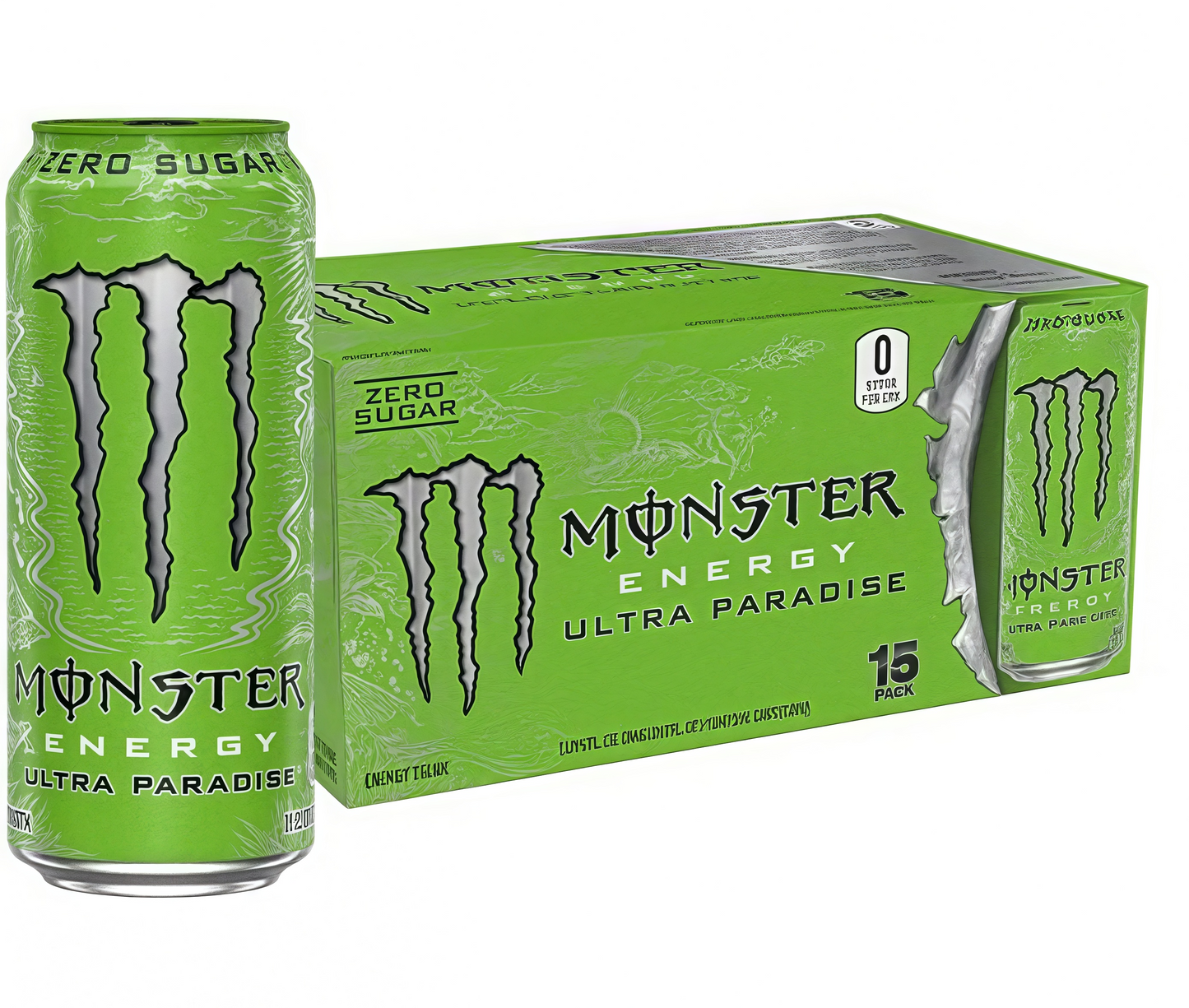 Zero Calorie Ultra Energy Drink, 16 Ounce (15-Pack)