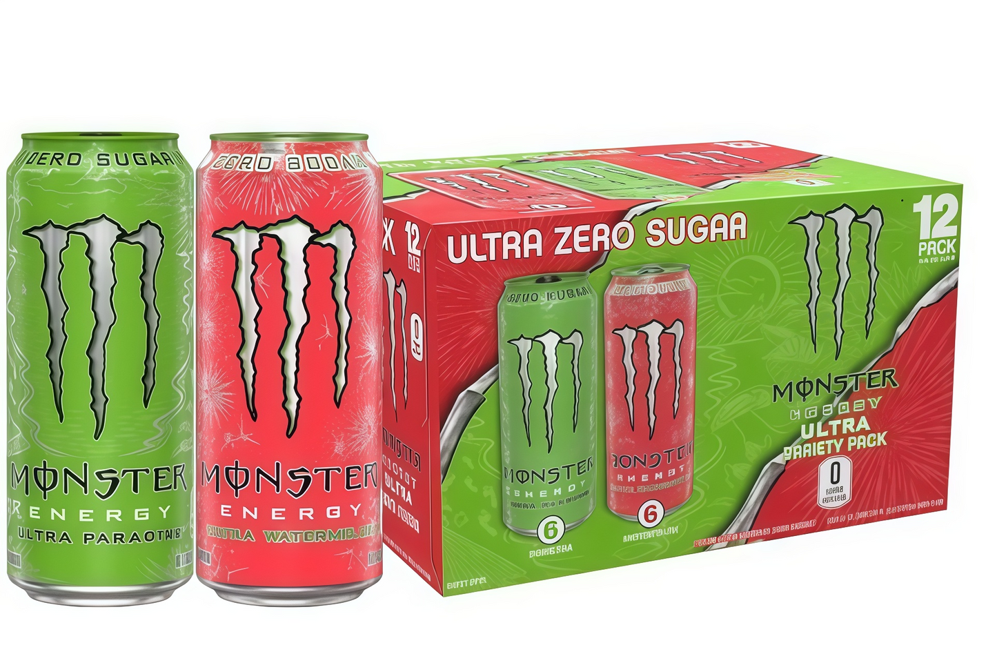 Zero Calorie Ultra Energy Drink, 16 Ounce (15-Pack)