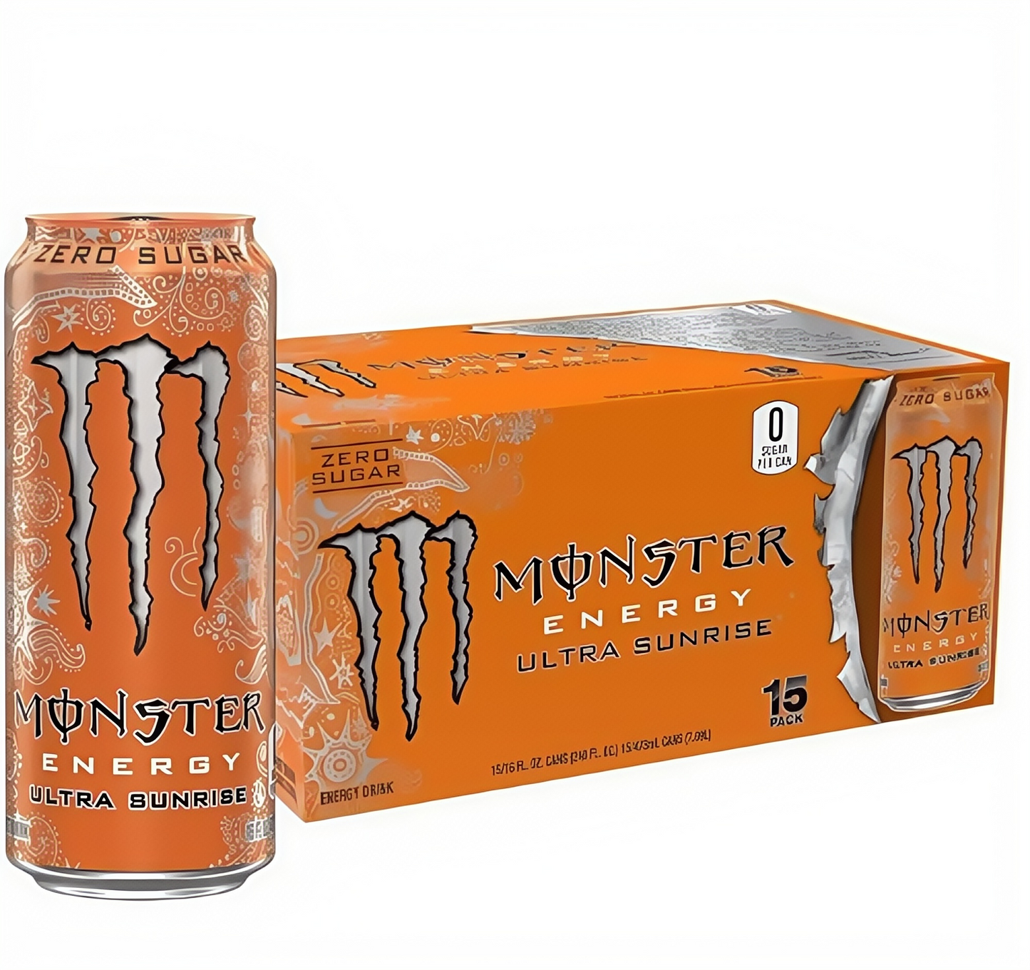 Zero Calorie Ultra Energy Drink, 16 Ounce (15-Pack)