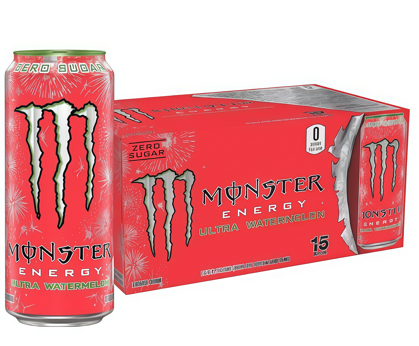 Zero Calorie Ultra Energy Drink, 16 Ounce (15-Pack)