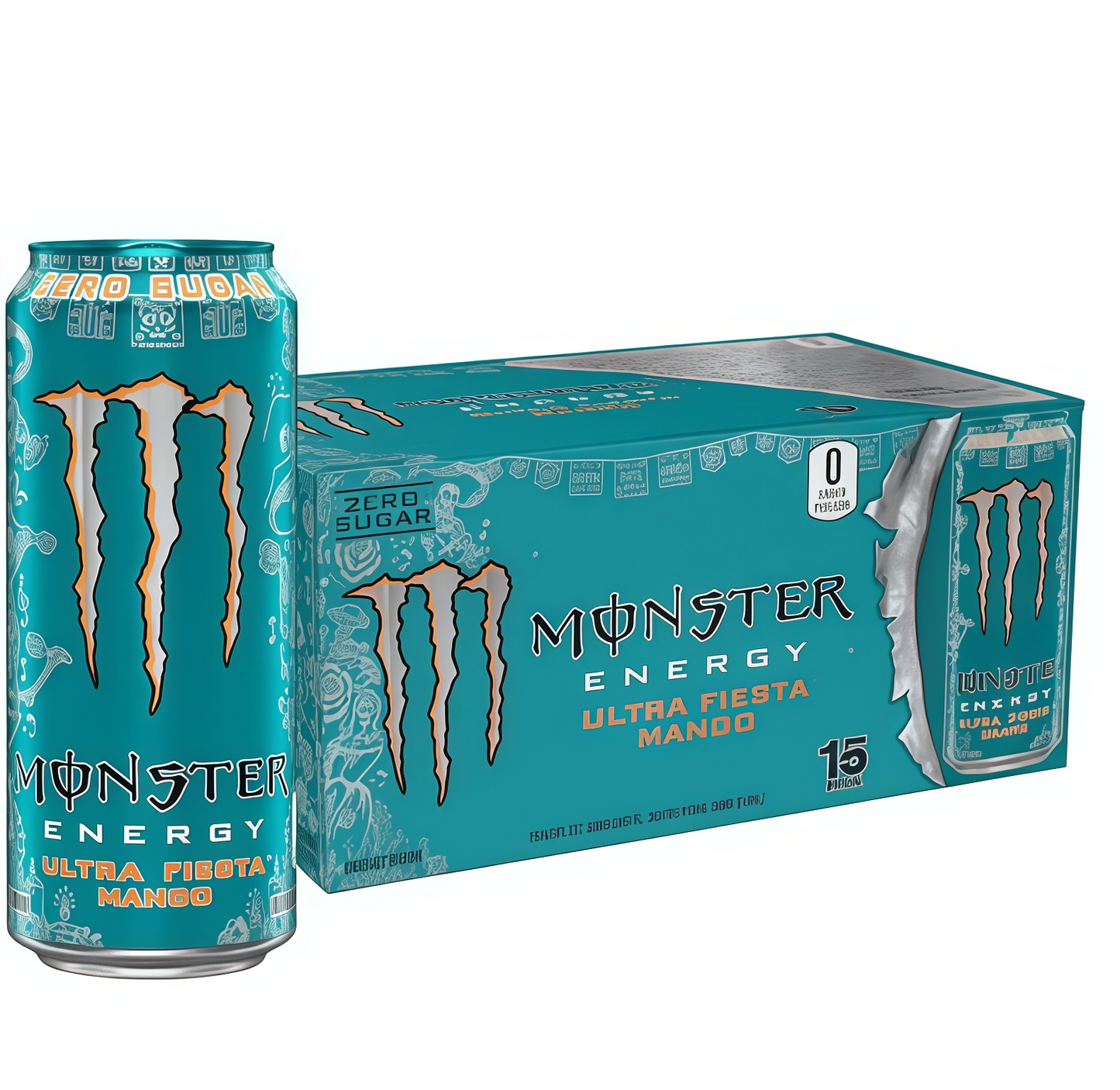 Zero Calorie Ultra Energy Drink, 16 Ounce (15-Pack)